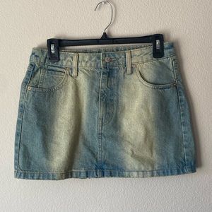 Wild Fable Jean Skirt NWOT